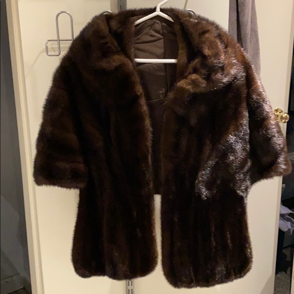 Vintage Mink Fur Stole